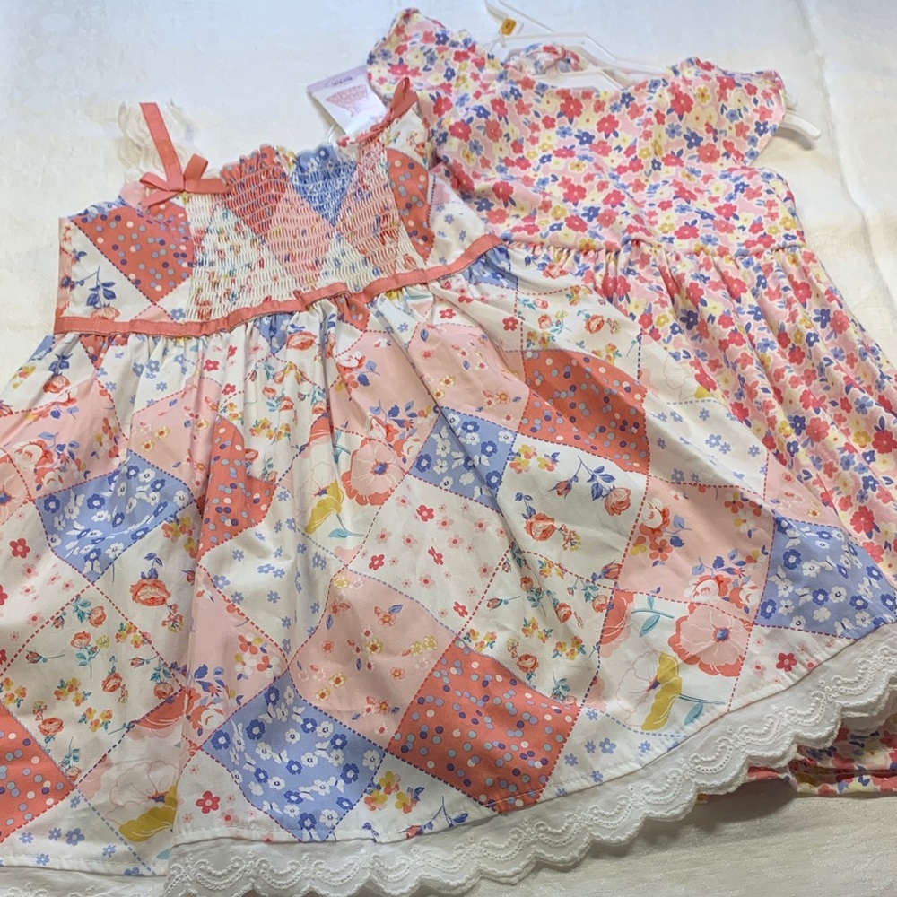NWT Blueberi Boulevard Floral Dresses - Set of 2 - Picture 2 of 9